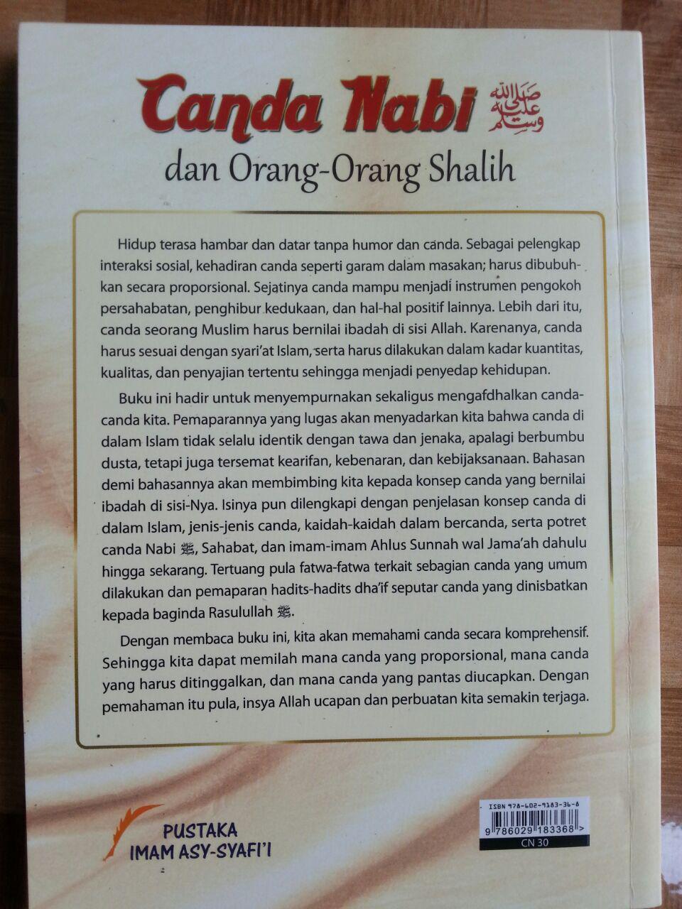 Buku Canda Nabi dan Orang-Orang Shalih cover