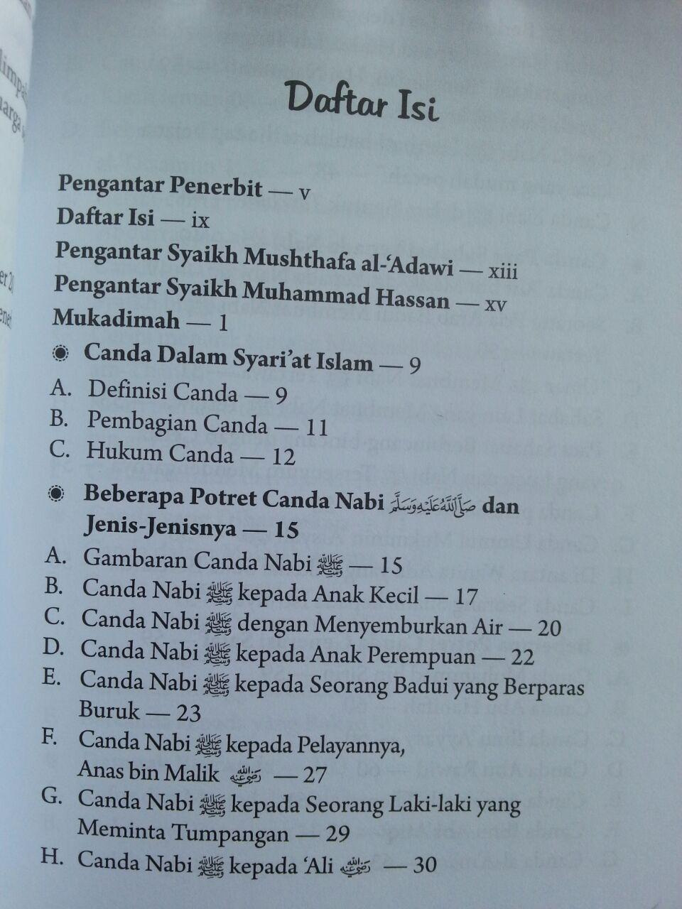 Buku Canda Nabi dan Orang-Orang Shalih isi 2