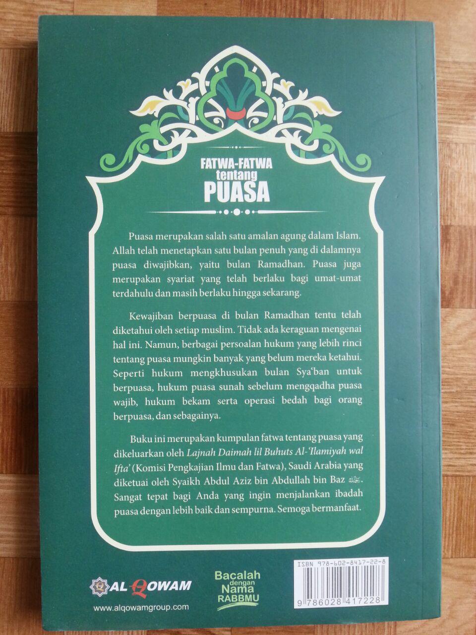 Buku Fatwa-Fatwa Tentang Puasa cover