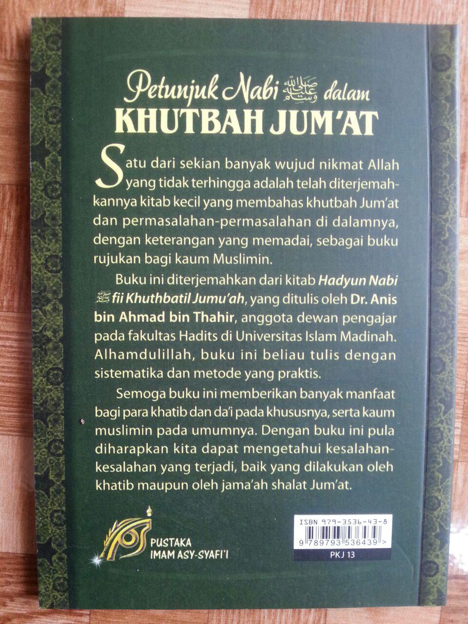 Buku Petunjuk Nabi Dalam Khutbah Jumat cover