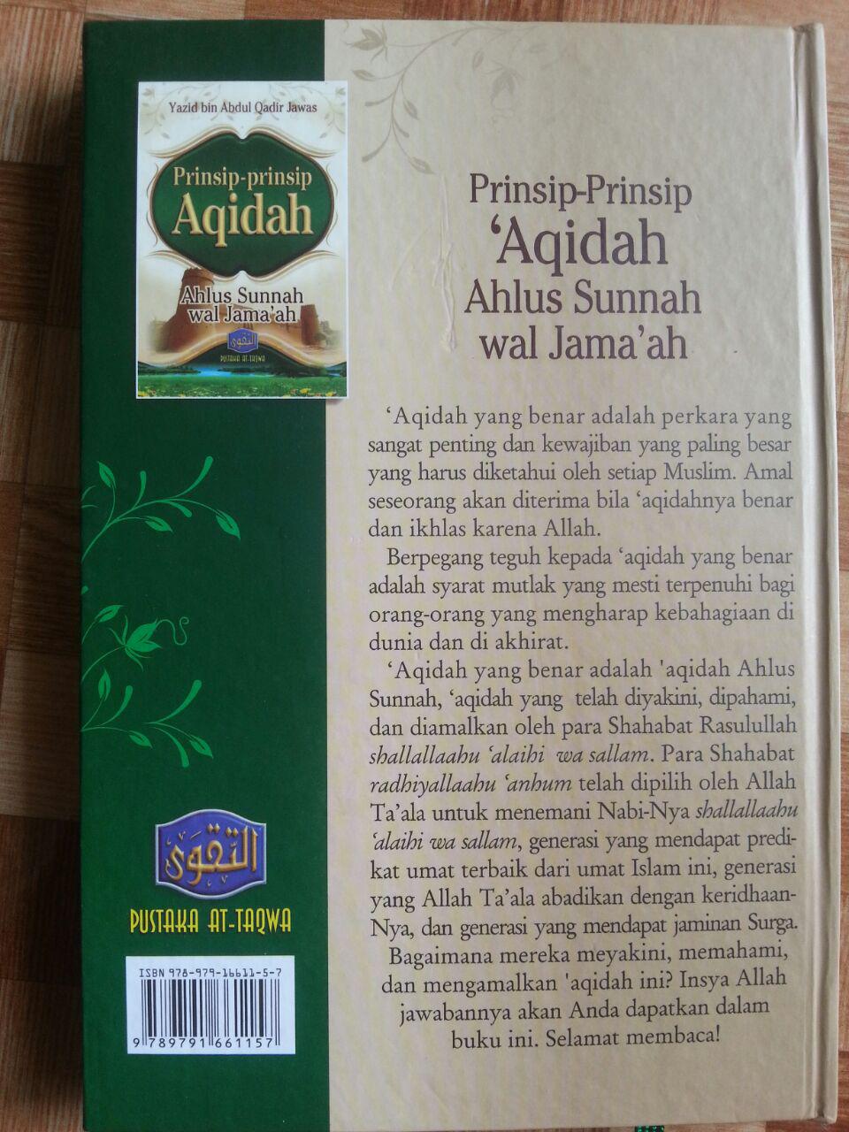 Buku Prinsip-Prinsip Aqidah Ahlus Sunnah Wal Jamaah cover