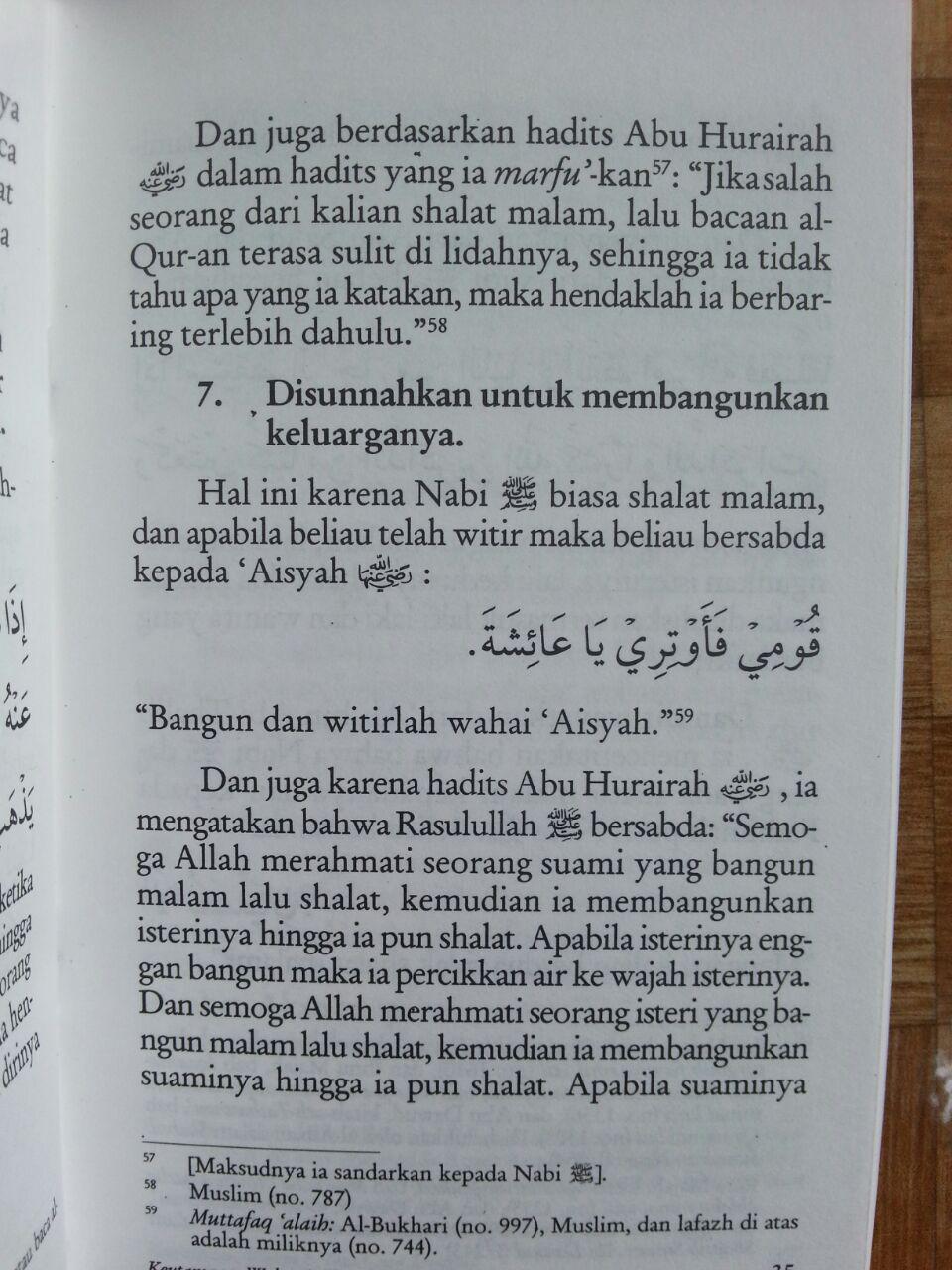 Buku Saku Keutamaan Waktu dan Tata Cara Shalat Tahajjud isi 2