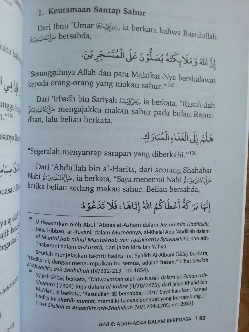 Buku Sifat Puasa Nabi Kompilasi 3 Ulama isi 3