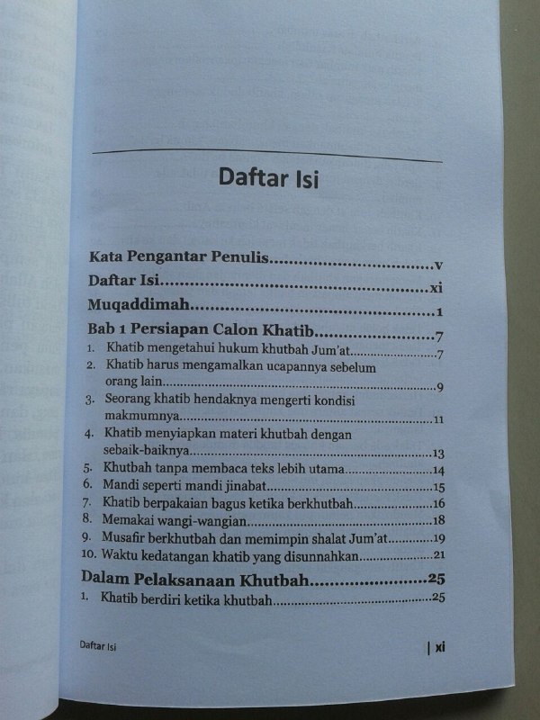 Buku Khutbah Jumat Sesuai Syariat isi 2