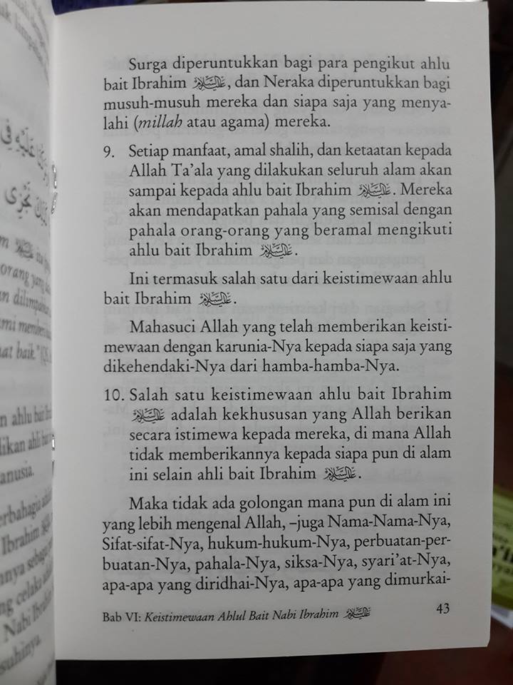 Buku Saku Tata Cara Bershalawat Kepada Nabi Muhammad Isi