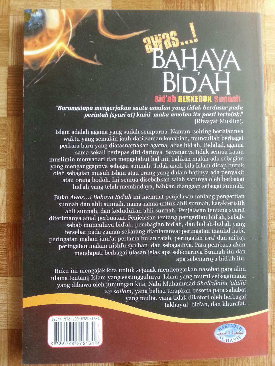 Buku Awas Bahaya Bidah cover