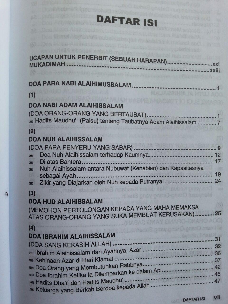 Buku Ensiklopedi Doa isi