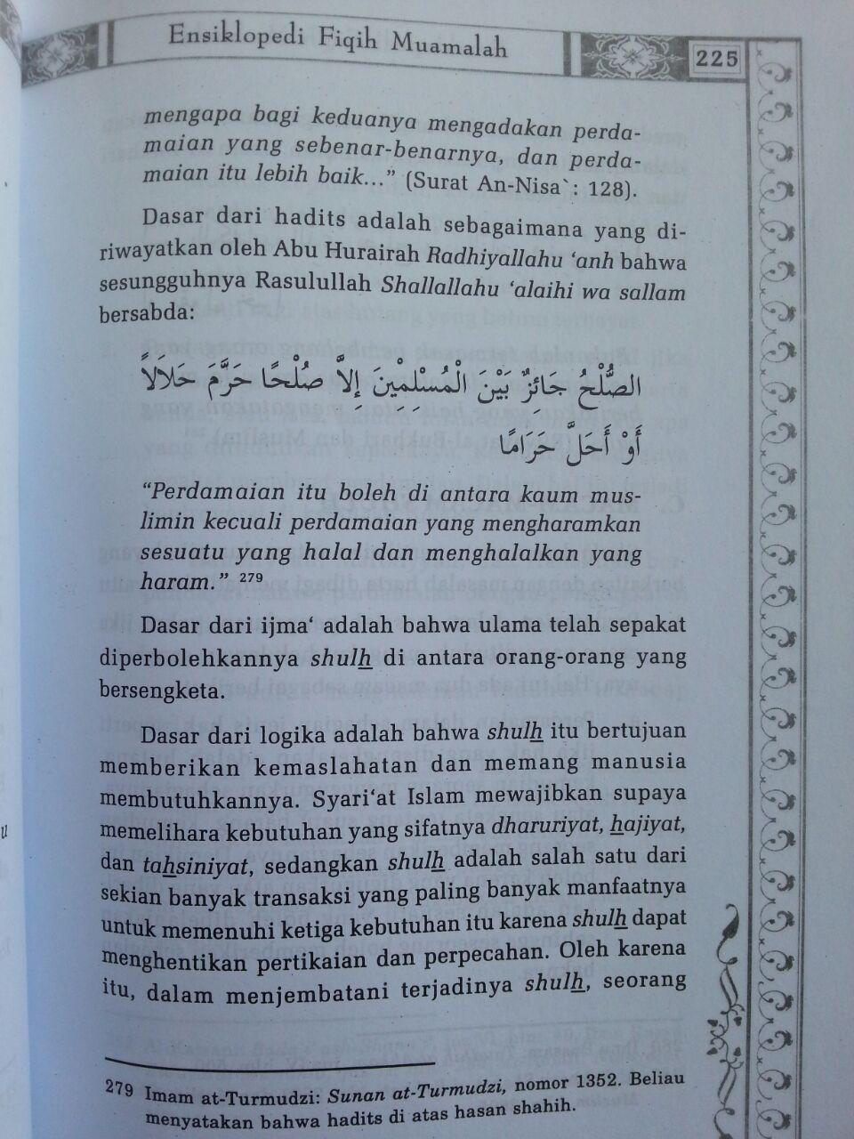 Buku Ensiklopedi Fiqih Muamalah Dalam Pandangan 4 Madzhab isi 3