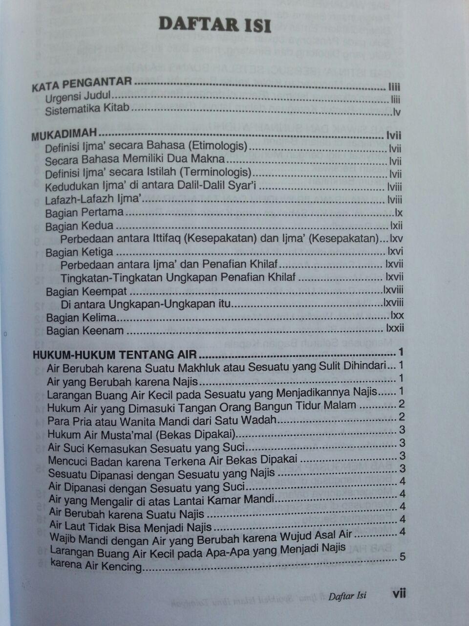 Buku Ensiklopedi Ijma Syaikhul Islam Ibnu Taimiyah isi