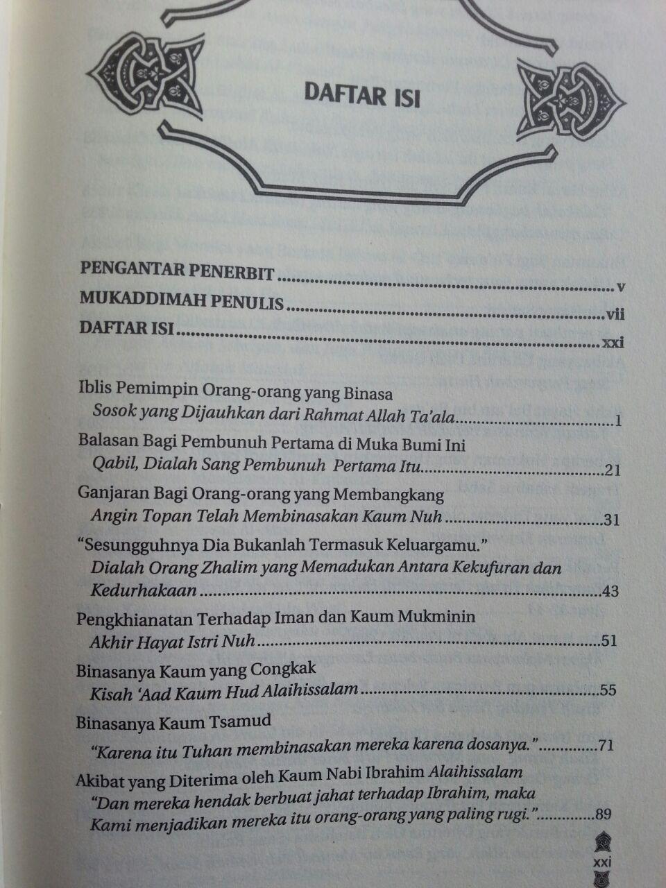 Buku Kisah Orang-Orang Zhalim isi 2