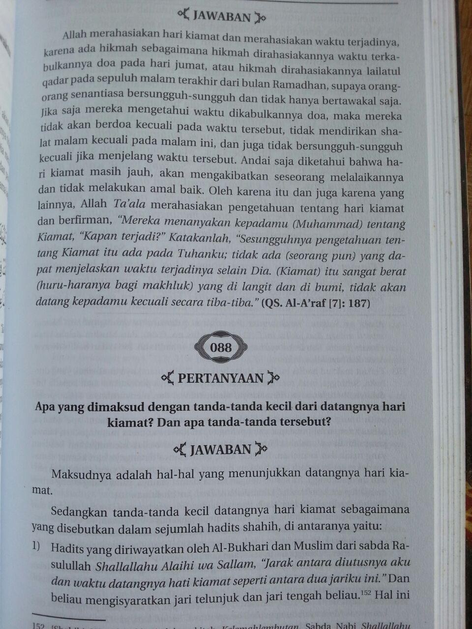 Buku 200 Soal Jawab Tentang Keimanan isi 3
