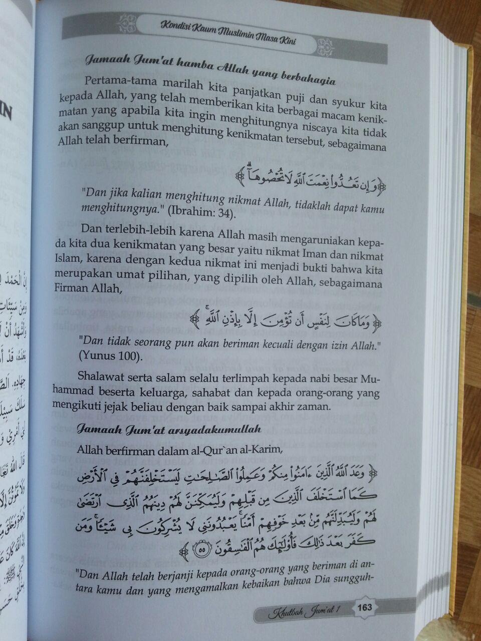 Buku Khutbah Jumat Pilihan Setahun 2 Jilid isi 3