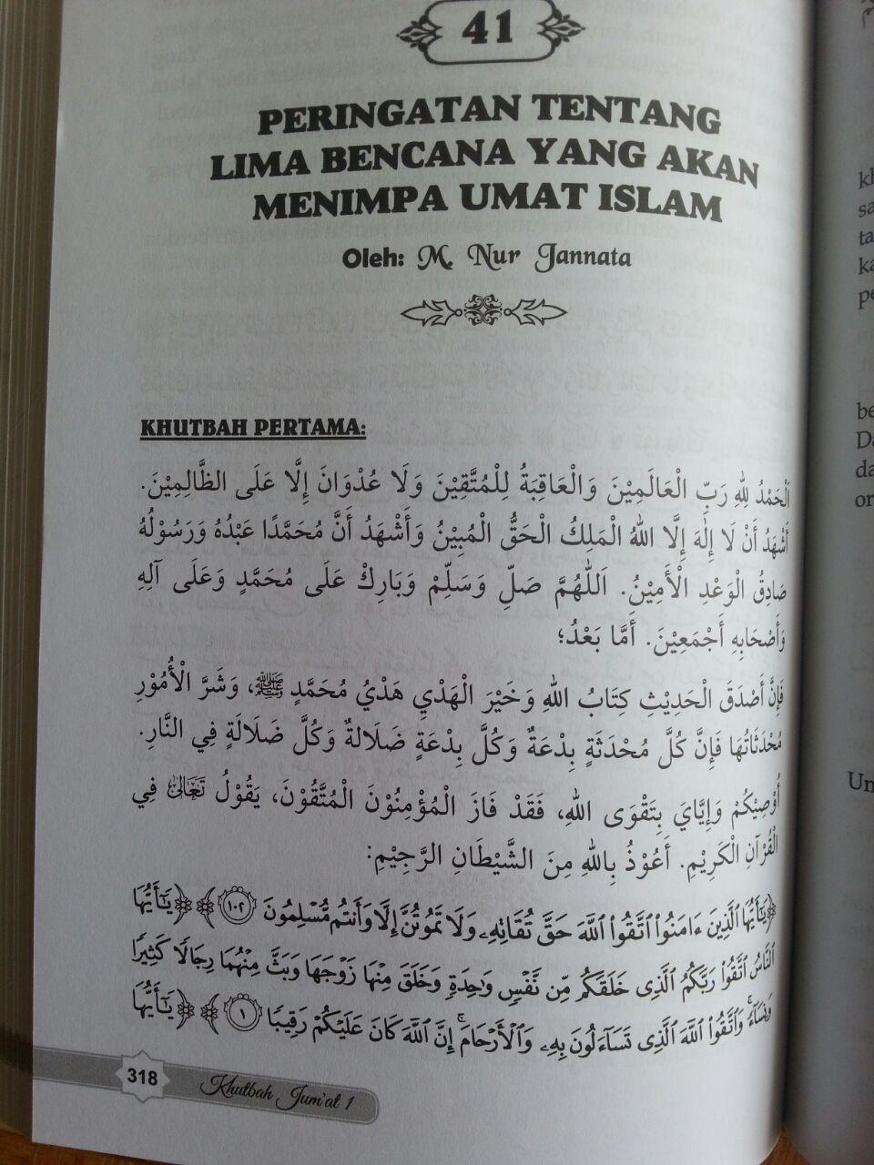 Buku Khutbah Jumat Pilihan Setahun 2 Jilid isi 4