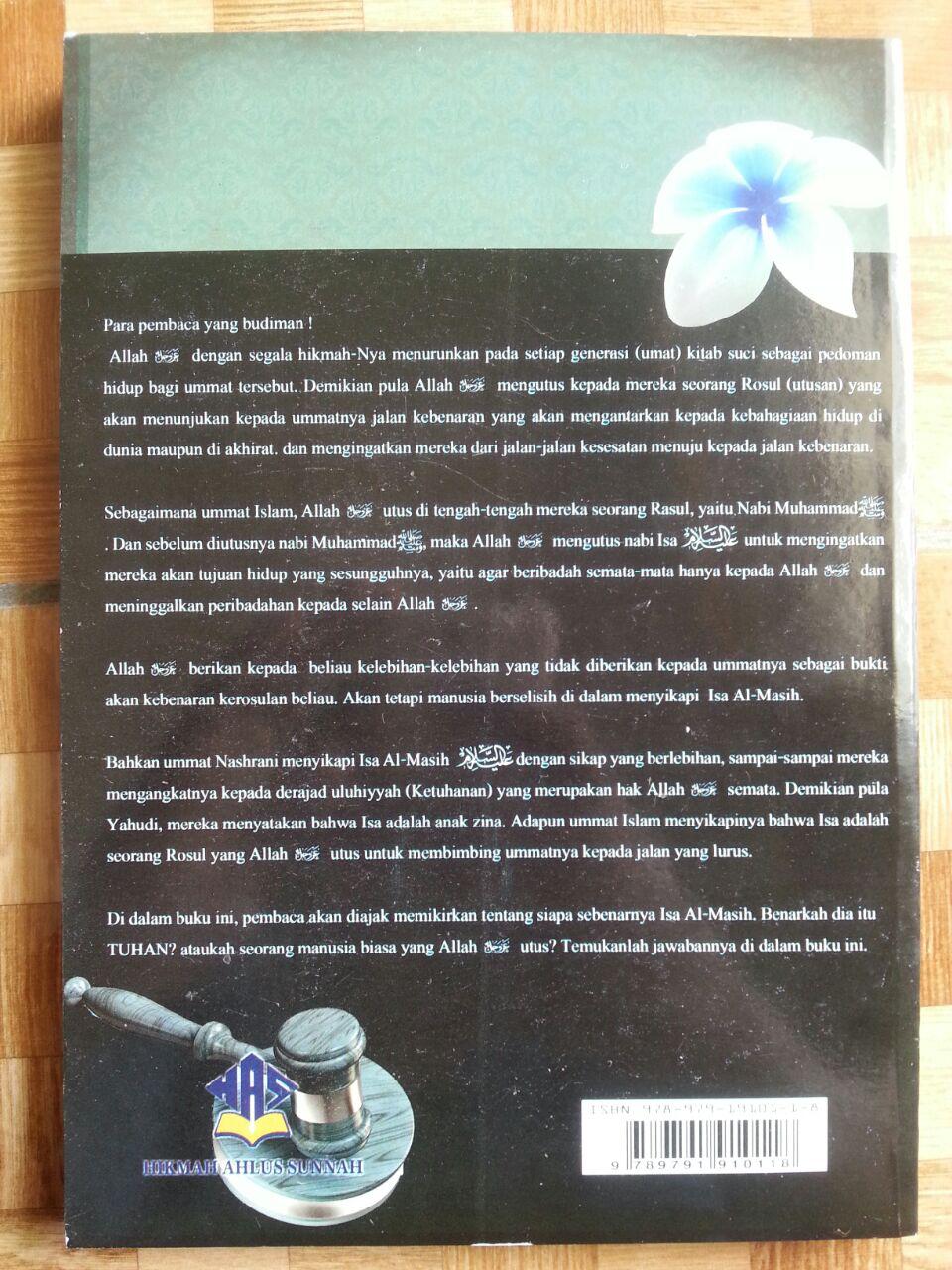 Buku Benarkah Almasih Isa Bin Maryam Itu Tuhan cover
