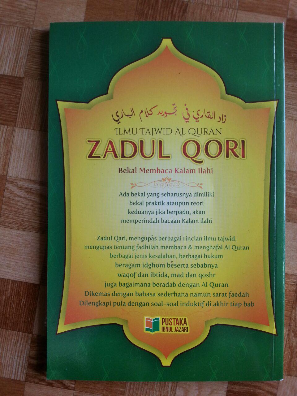 Buku Zadul Qori Bekal Membaca Kalam Ilahi cover