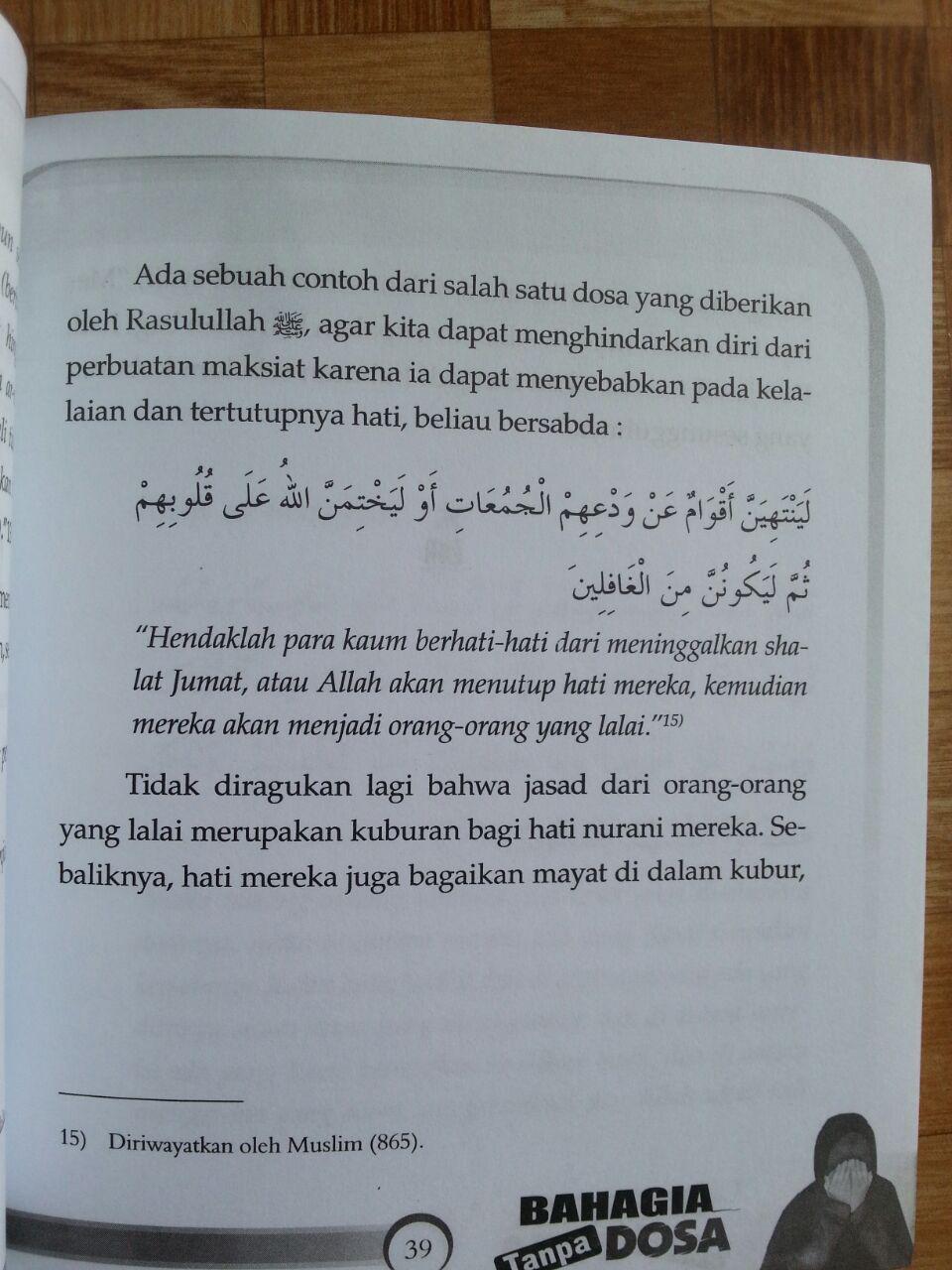 Buku Bahagia Tanpa Dosa isi 3