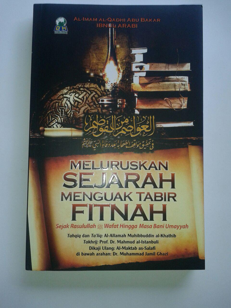 Buku Meluruskan Sejarah Menguak Tabir Fitnah cover 2