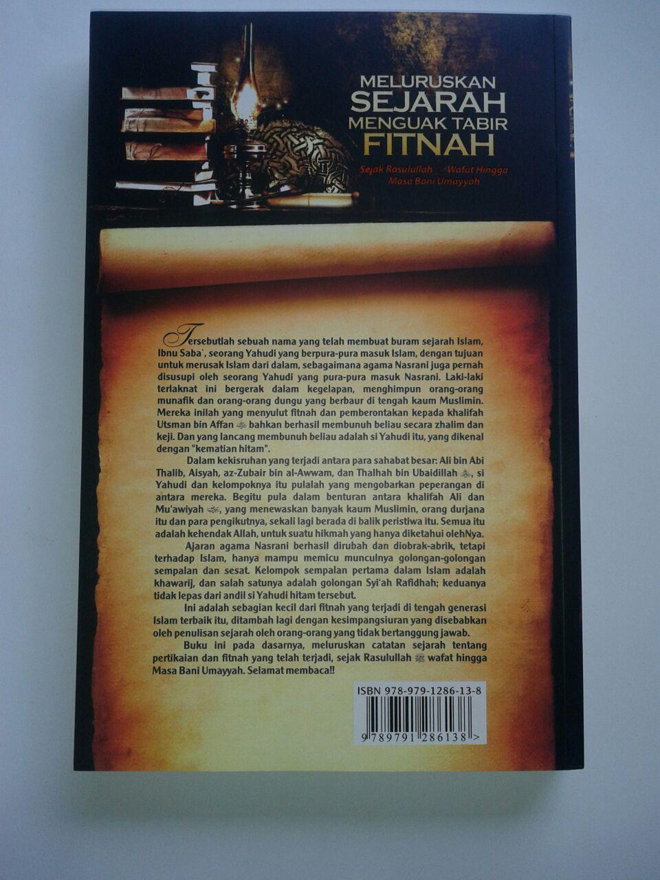 Buku Meluruskan Sejarah Menguak Tabir Fitnah cover