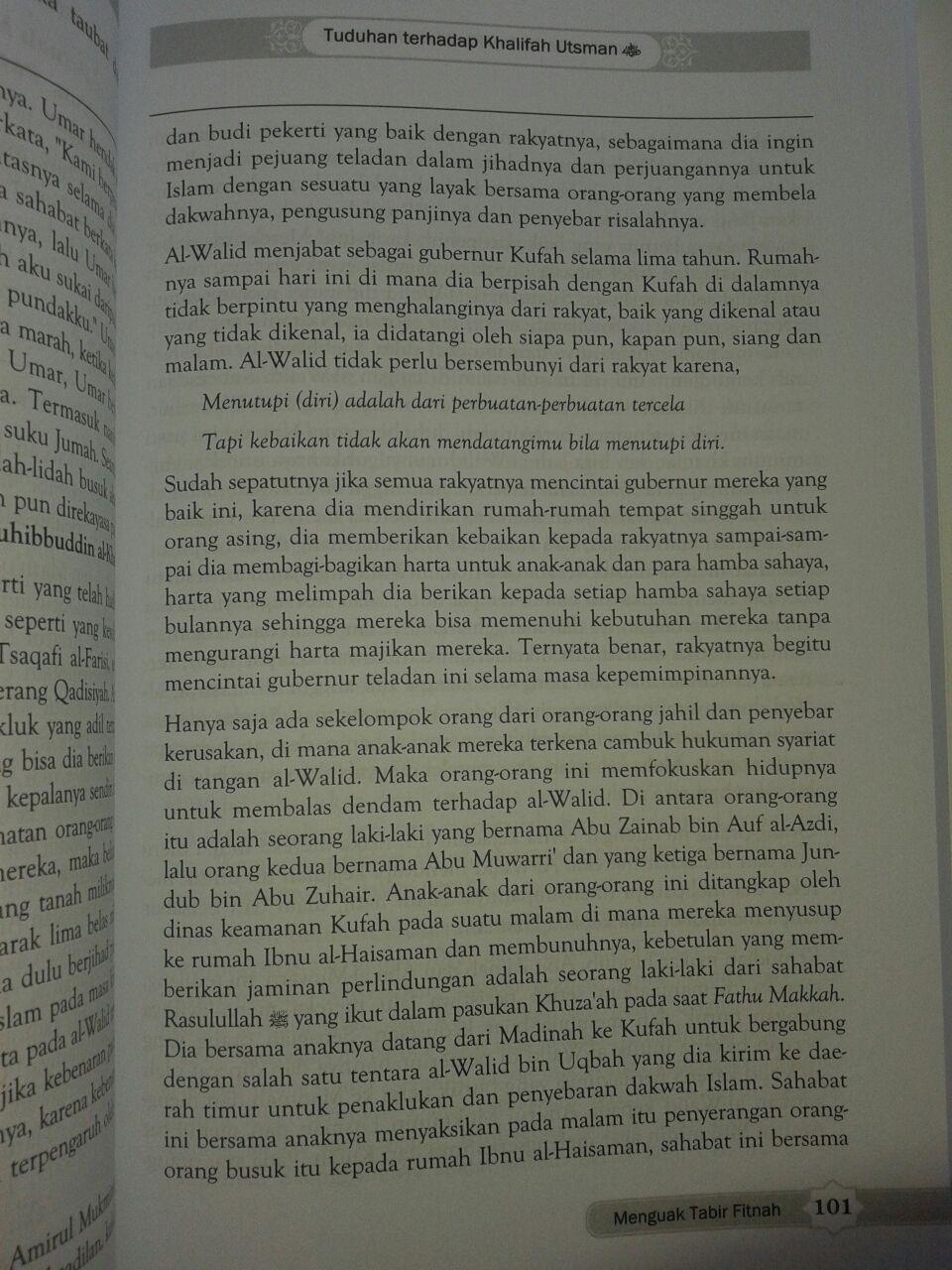 Buku Meluruskan Sejarah Menguak Tabir Fitnah isi