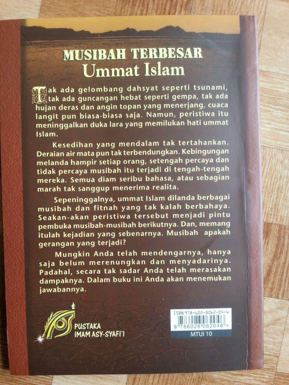 Buku Musibah Terbesar Umat Islam cover