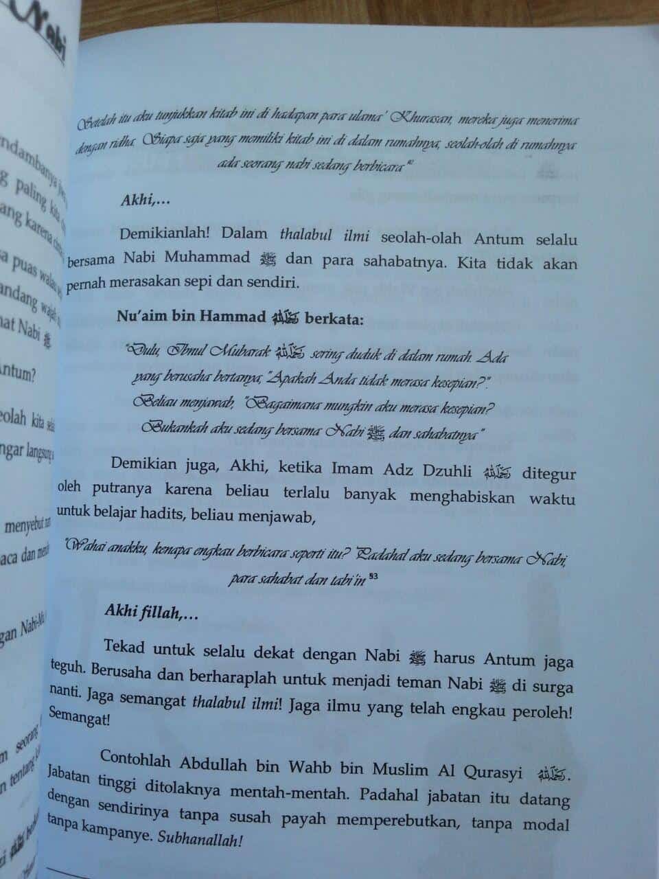 Buku Pemuda Di Warna-Warni Thalabul Ilmi isi 2