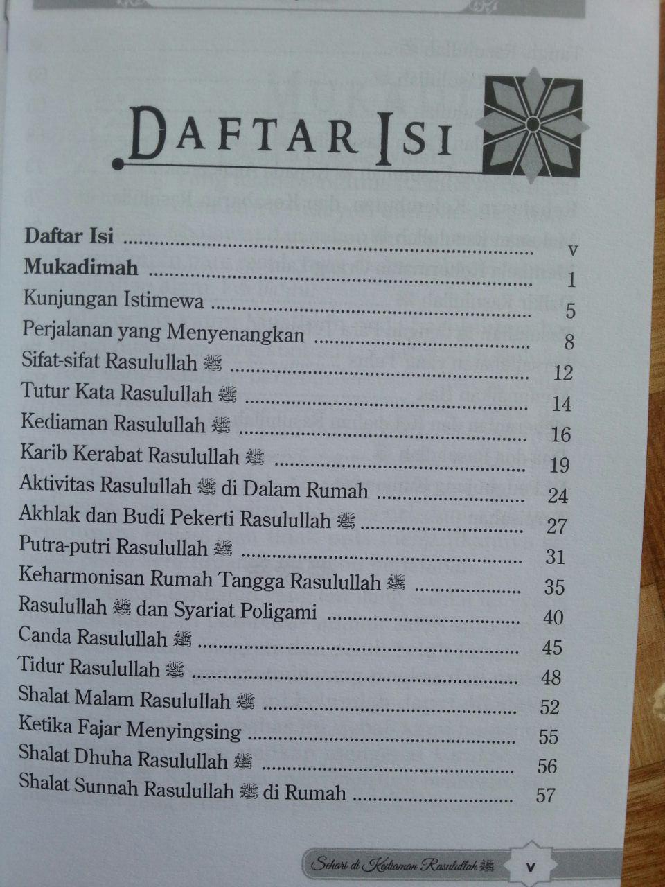 Buku Sehari Di Kediaman Rasulullah isi 2