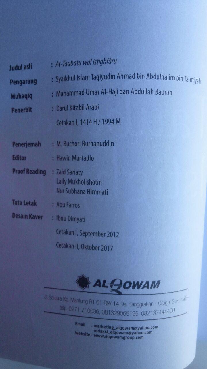 Buku Taubat dan Istighfar 43,000 15% 36,550 isi 2