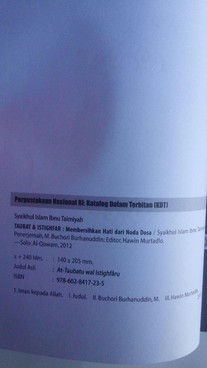 Buku Taubat dan Istighfar 43,000 15% 36,550 isi 3