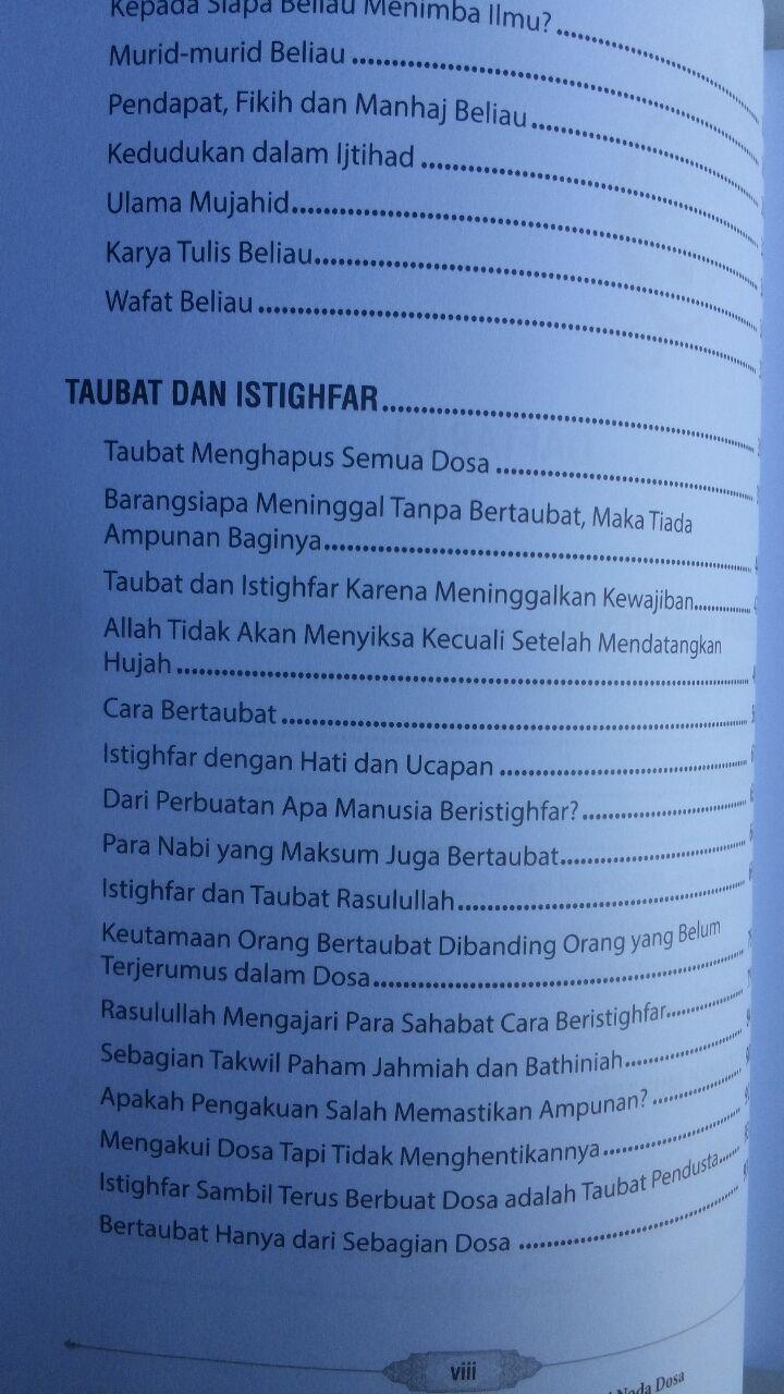 Buku Taubat dan Istighfar 43,000 15% 36,550 isi
