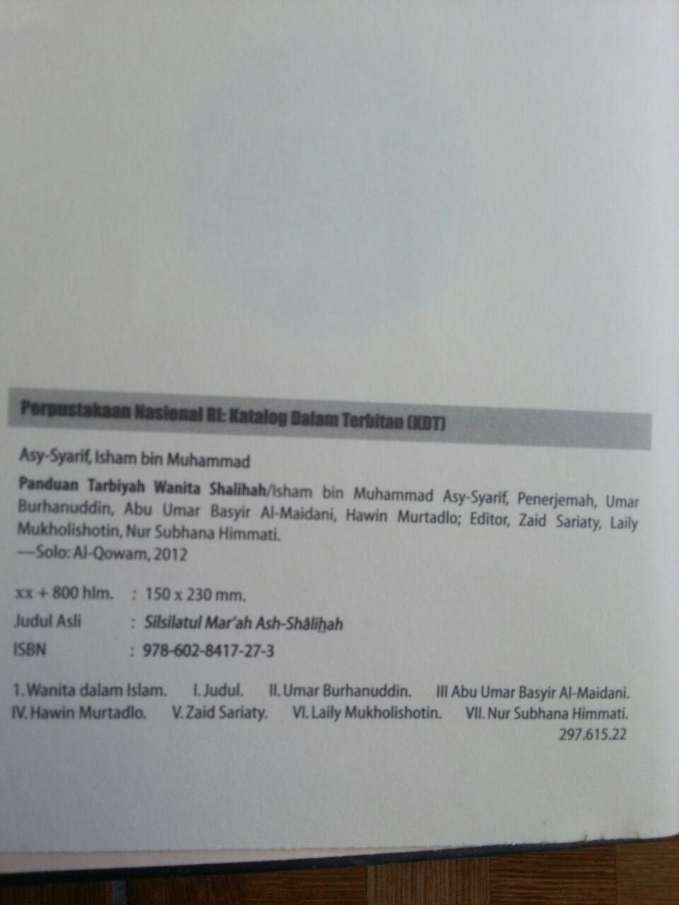 Buku Panduan Tarbiyah Wanita Shalihah isi 4