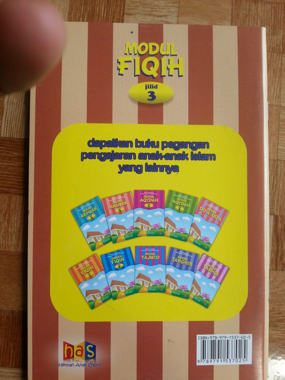 Buku Pegangan Pengajaran Anak Islam Modul Fiqih 3 cover