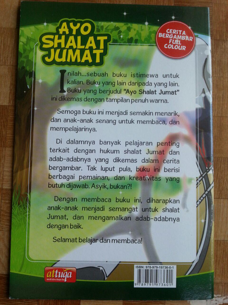 Buku Anak Ayo Shalat Jum'at cover