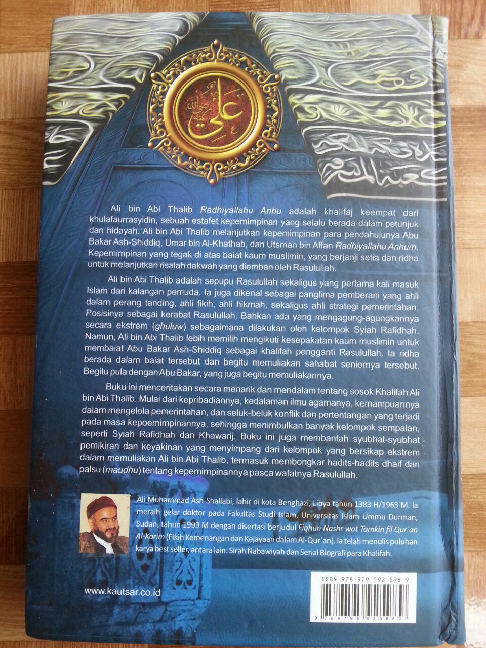 Buku Biografi Ali bin Abi Thalib cover