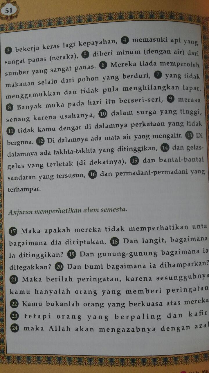 Al-Quran Juz Amma Tajwid Arab-Latin-Terjemah isi