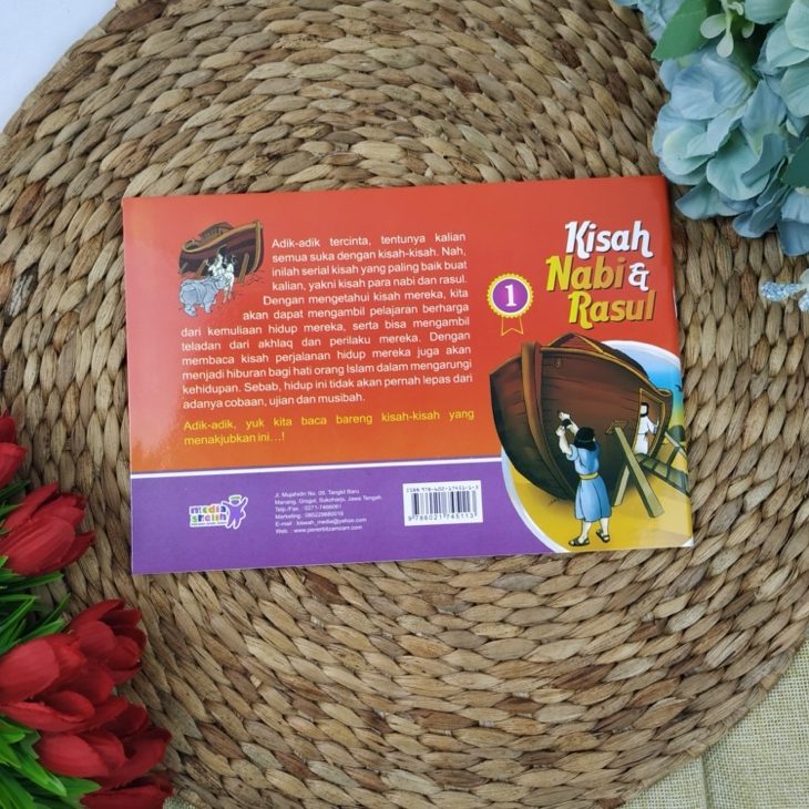 Buku Anak Kisah Nabi Dan Rasul 1 Set 7 Jilid