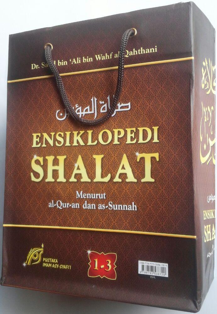 Buku Ensiklopedi Shalat Menurut Al-Qur'an Dan As-Sunnah 1 Set 3 Jilid 420,000 25% 315,000 cover