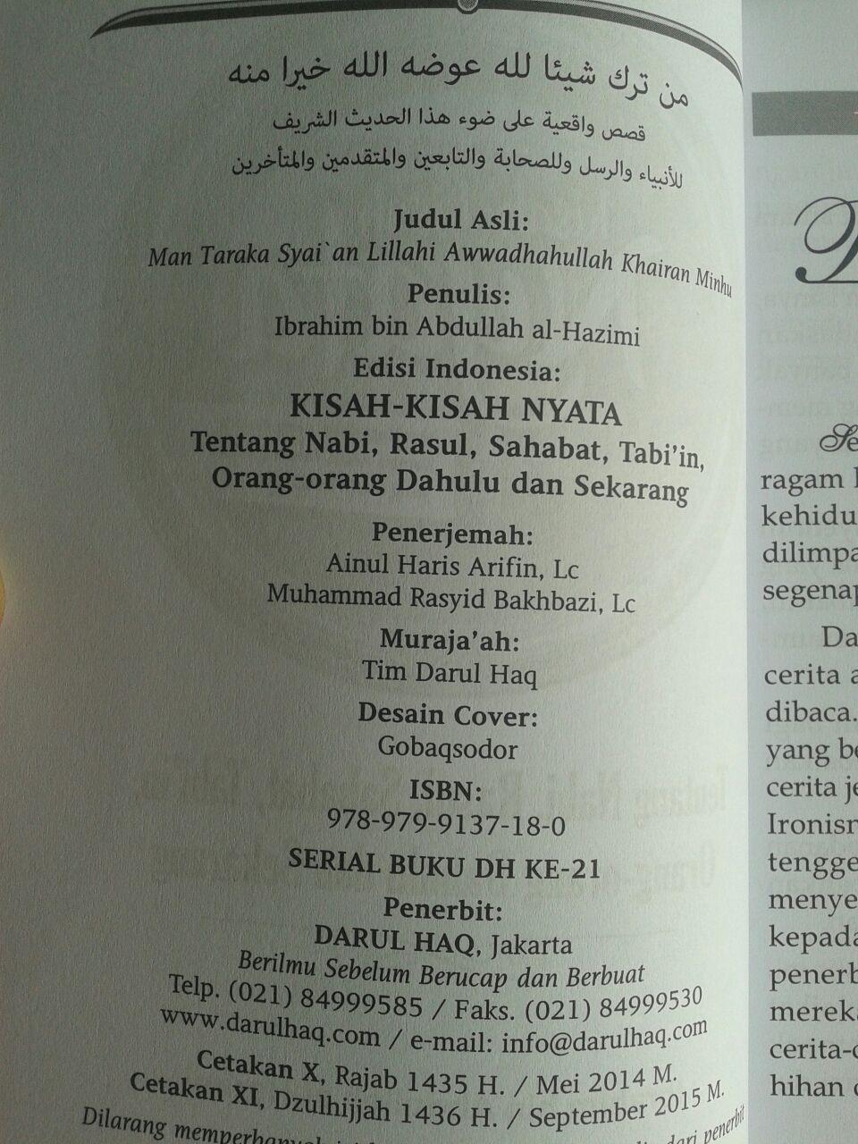 Buku Kisah-Kisah Nyata Tentang Nabi Rasul Sahabat isi 3