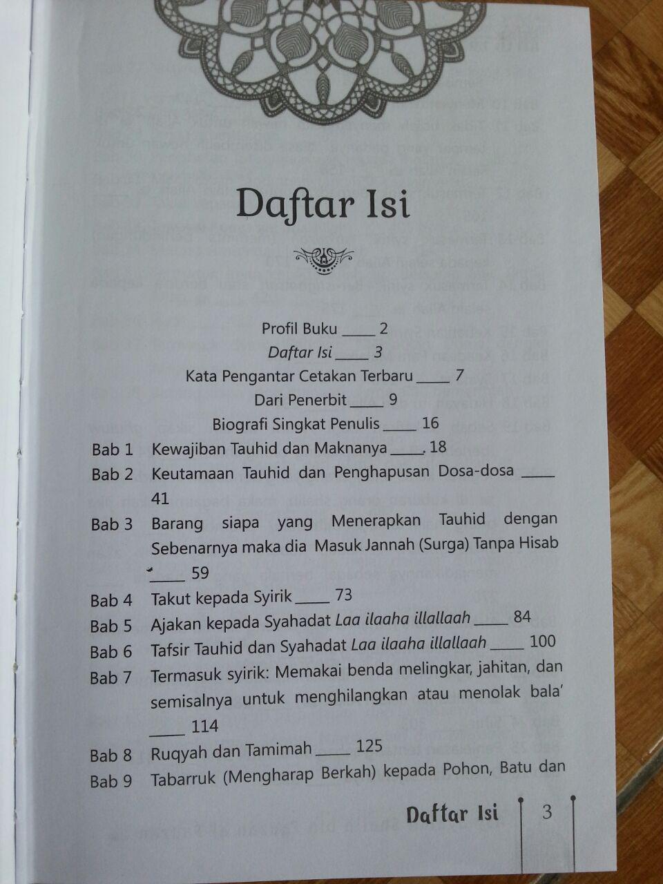 Buku Ringkasan Syarah Kitab Tauhid isi 2