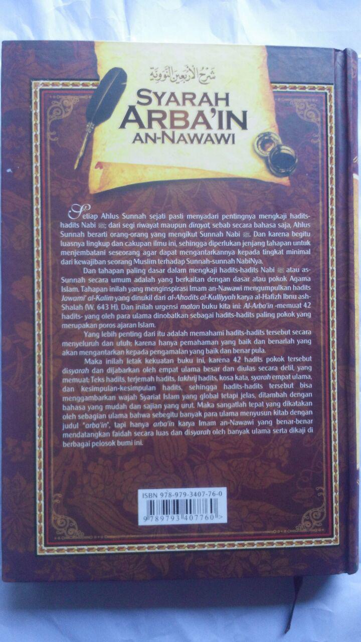 Buku Syarah Arbain An-Nawawi cover 2