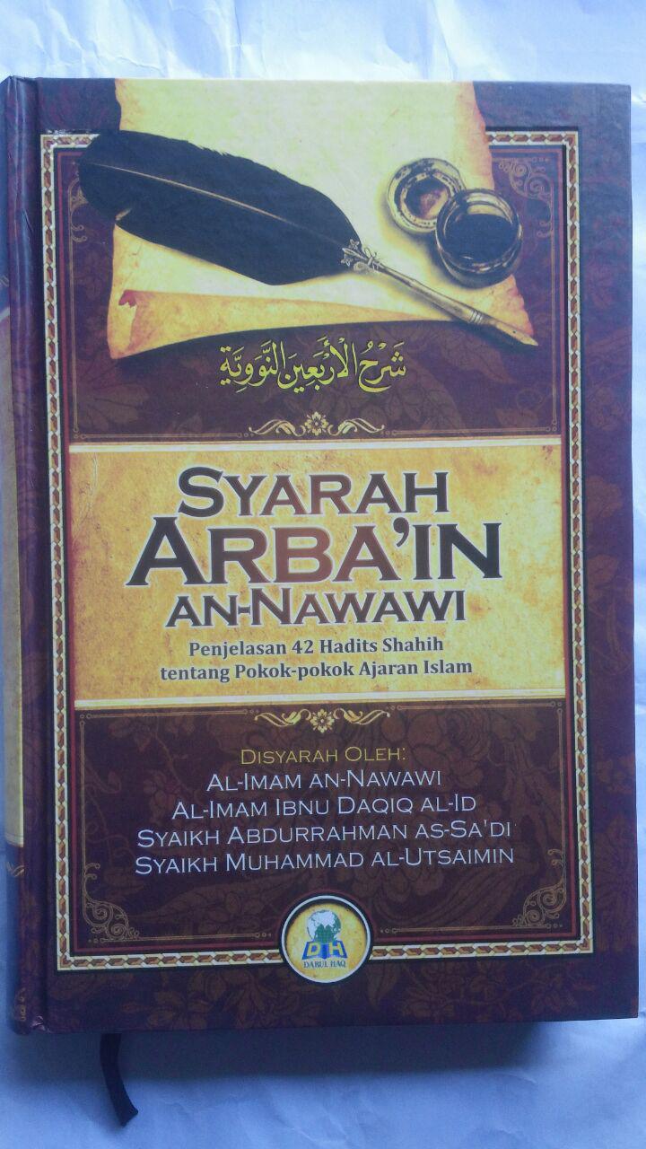Buku Syarah Arbain An-Nawawi cover