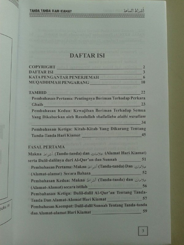 Buku Tanda-Tanda Hari Kiamat isi 2