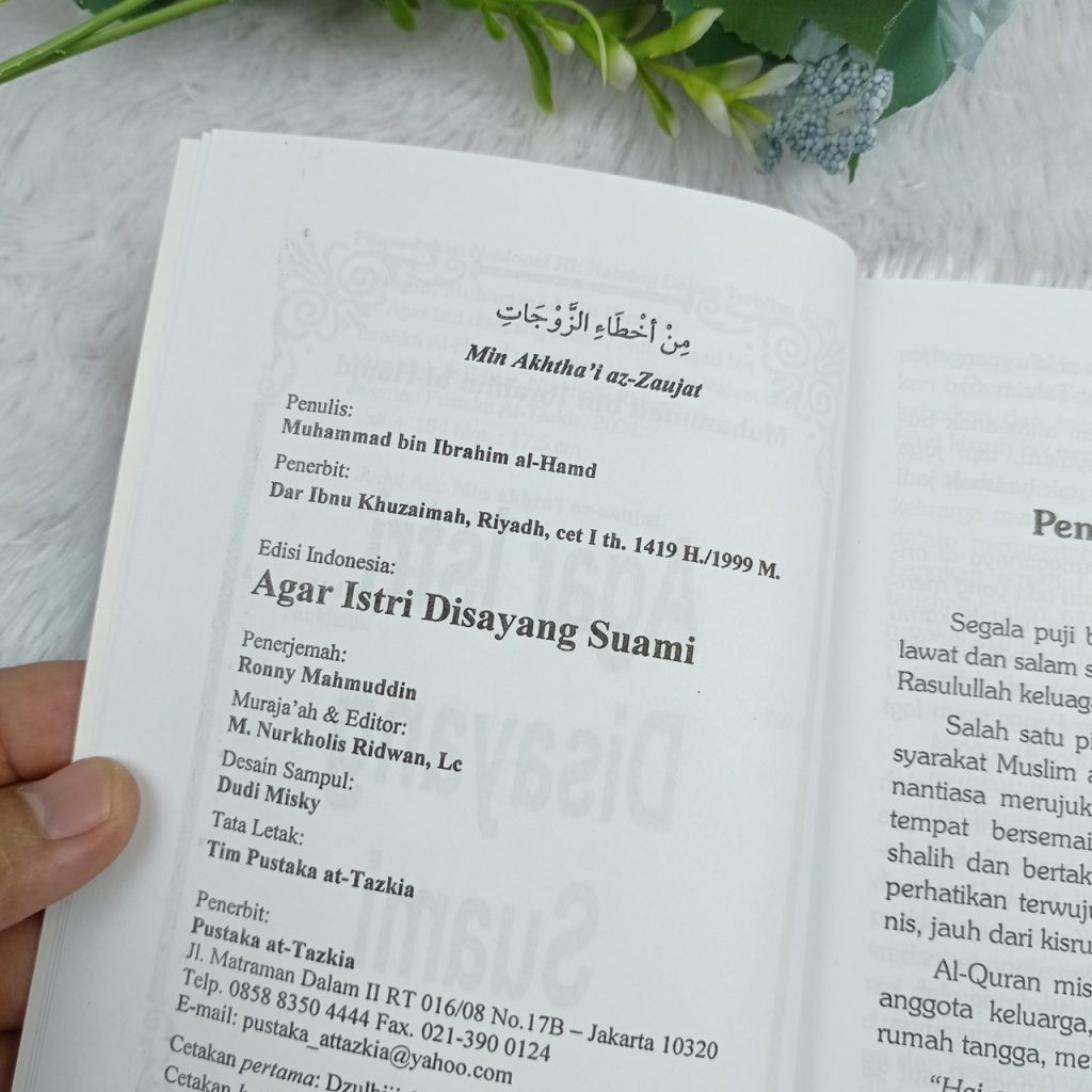 Buku Agar Istri Disayang Suami