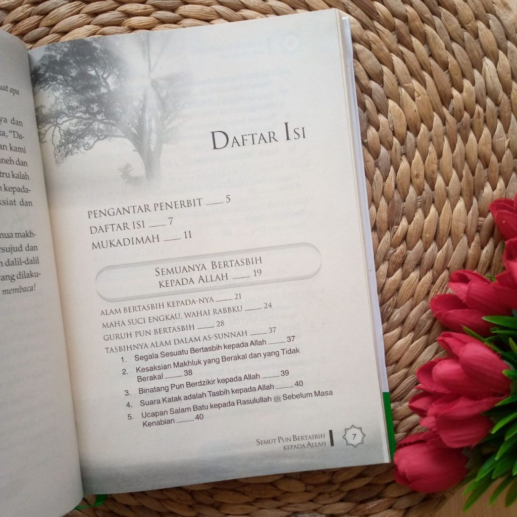 Buku Semutpun Bertasbih Kepada Allah