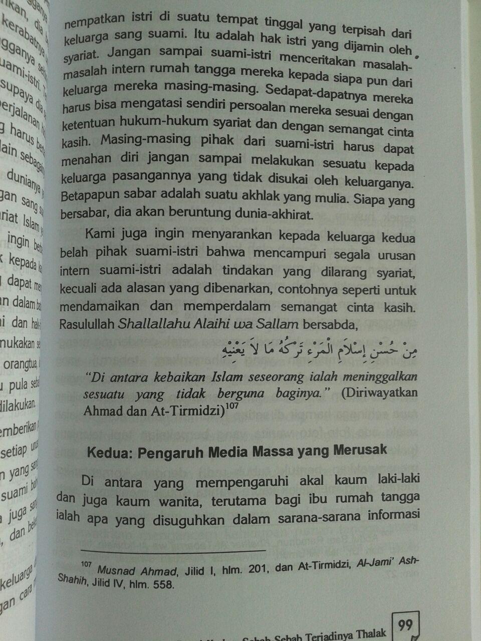 Buku Selamatkan Pernikahan Anda Dari Perceraian isi