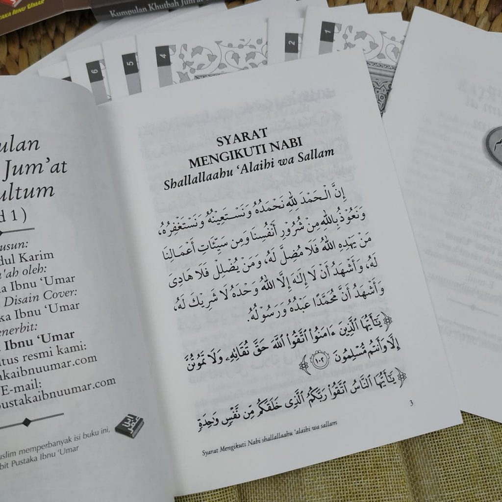 Buku Kumpulan Khutbah Jumat Dan Kultum