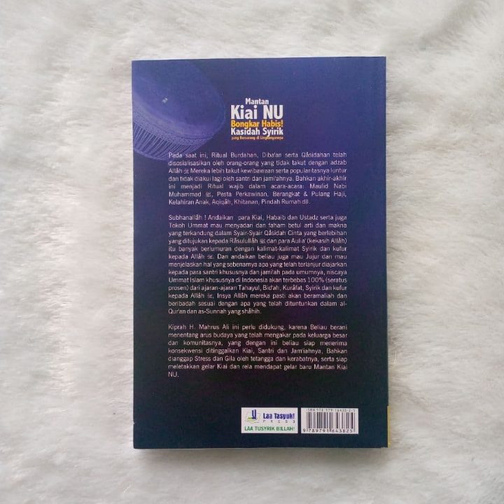 Buku Mantan Kiai NU Bongkar Habis Kasidah Syirik