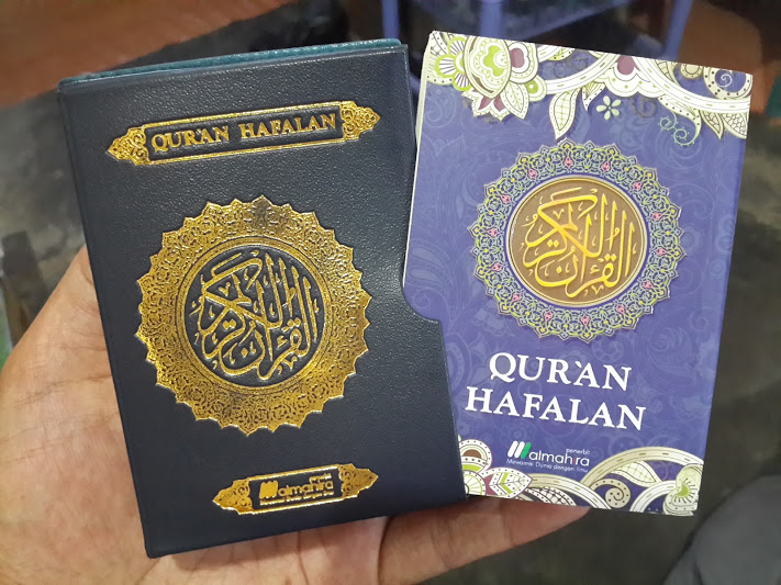 Qur'an Hafalan Tanpa Terjemah Ukuran Saku Cover 2
