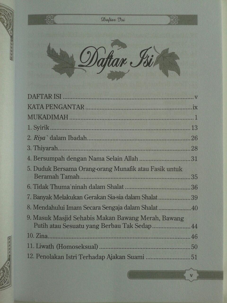 Buku Dosa-Dosa Yang Di Anggap Biasa isi 3