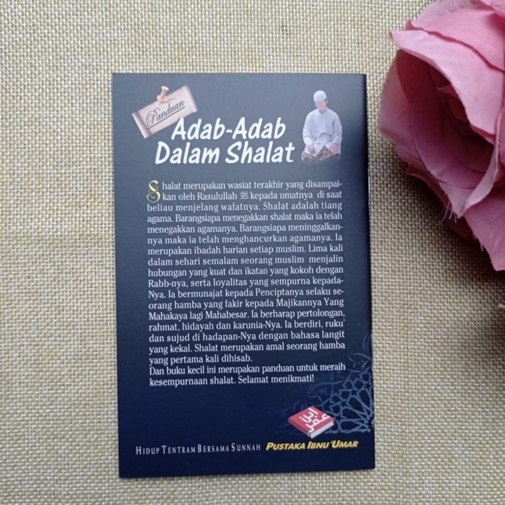 Buku Saku Panduan Adab-Adab Dalam Shalat