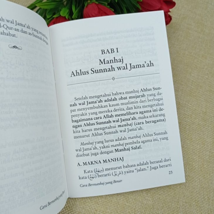 Buku Saku Tuntunan Praktis Cara Bermanhaj Yang Benar